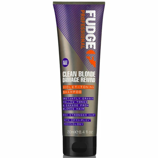 Fudge Professional Clean Blonde Damage Rewind Shampoo 250ml