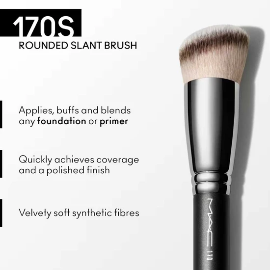 MAC 170 Synthetic Rounded Slant Foundation