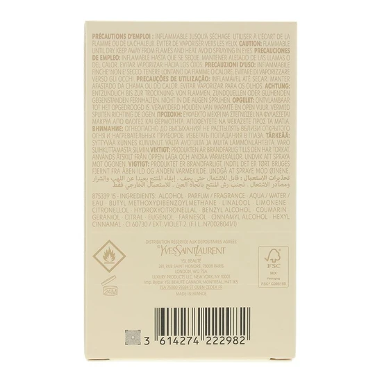 Yves Saint Laurent Elle Eau De Parfum 80ml