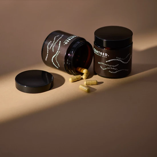 CENTRED. Pregnancy & Post Partum Hair Supplements Capsules 60 Capsules