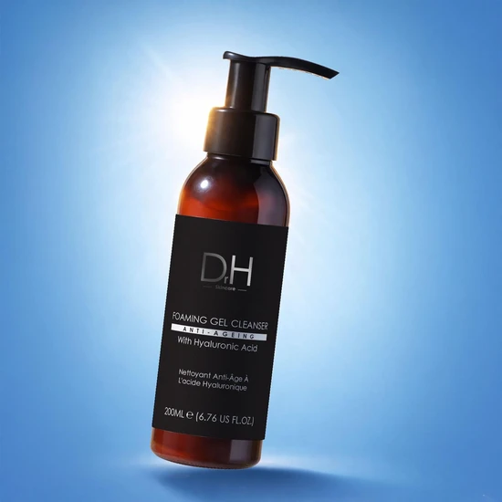 Dr H Anti-Ageing Foaming Gel Cleanser With Hyaluronic Acid 200ml