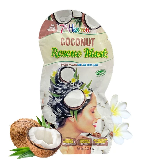 Montagne Jeunesse 7th Heaven Hair Rescue Coconut Protien Masque 15g