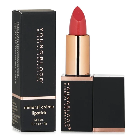 Youngblood Mineral Cosmetics Lipstick Coral Beach 4g