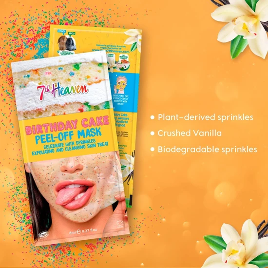 Montagne Jeunesse Birthday Cake Peel Off Mask 10ml