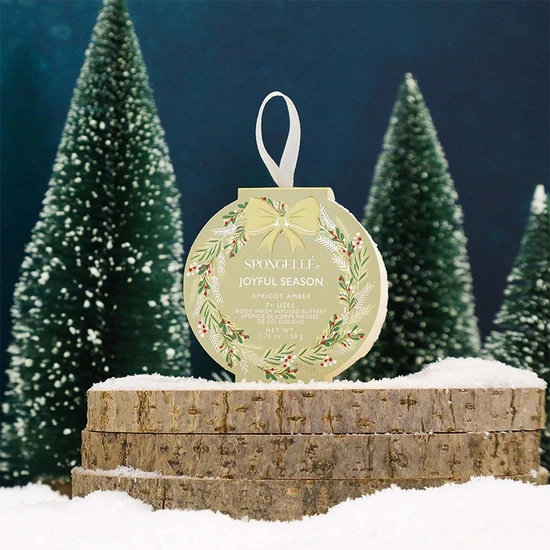 Spongelle Joyful Season Body Wash Infused Buffer Apricot Amber 50g