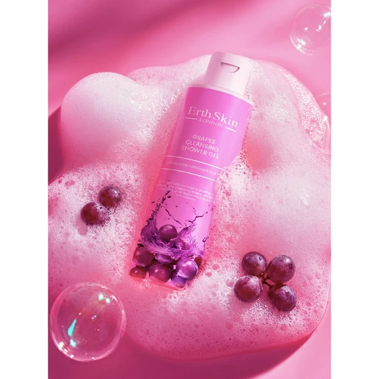 Erth Skin London Grapes Cleansing Shower Gel