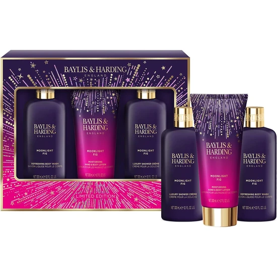 Baylis & Harding Moonlight Fig Lux Bathing Essentials Set