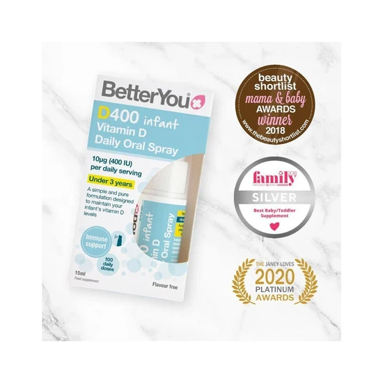 BetterYou DLux Vitamin D Oral Spray Infant 15ml