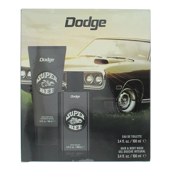 Dodge Super Bee Eau De Toilette + Body Wash Gift Set 100ml
