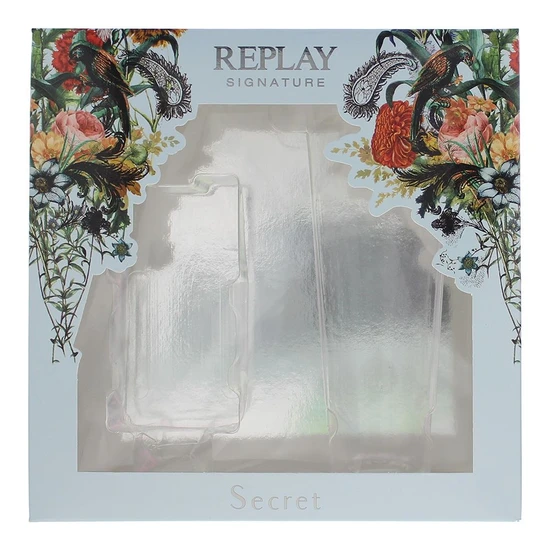 Replay Signature Secret Eau De Toilette Gift Set 30ml Eau De Toilette + 100ml Body Lotion