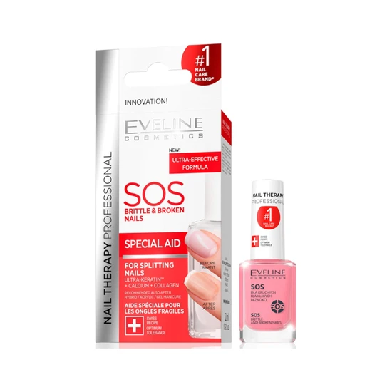 Eveline Nail Therapy SOS Brittle & Broken Nails 12ml