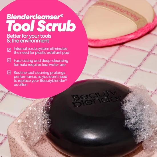 beautyblender Toolscrub Hand, Sponge & Brush Cleanser 150g