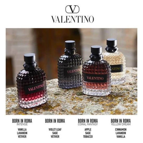 Valentino Uomo Born In Roma Intense Eau De Parfum 50ml