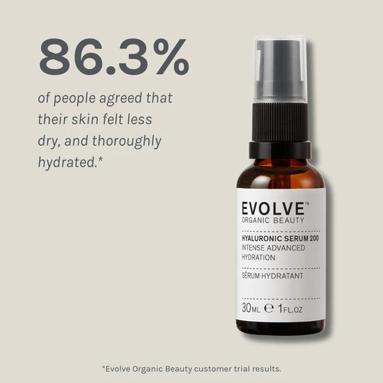 Evolve Beauty Hyaluronic Serum 200 10ml
