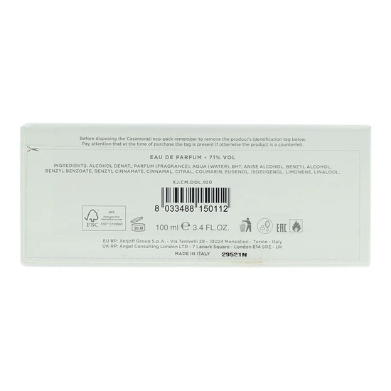 Xerjoff Casamorati 1888 Dolce Amalfi Eau De Parfum 100ml