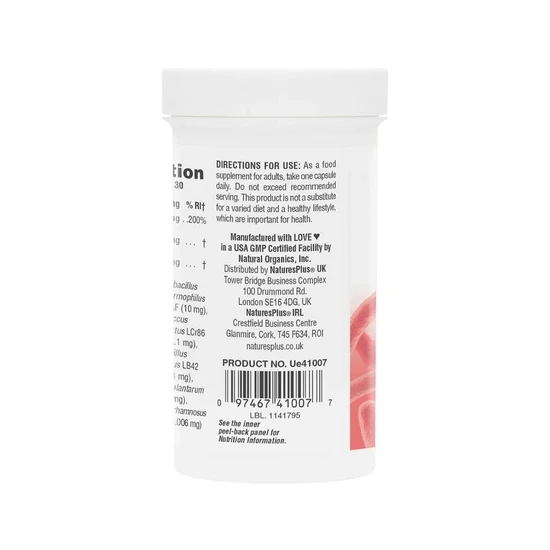 Nature's Plus Immune Microbiome 10bn Capsules 30 Capsules