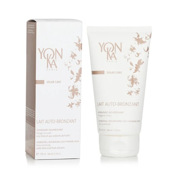 Yonka Solar Care Lait Auto-Bronzant Hydrating, Nourishing Self-Tanning Milk With DHA & Fruit Extracts Face & Body 150ml