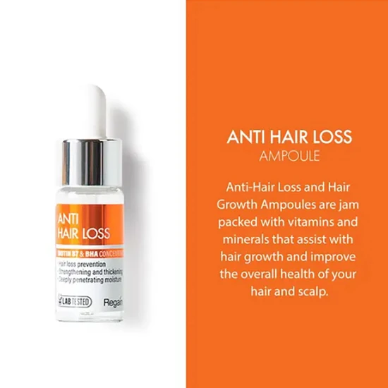 NICKA K NEWYORK Regain Anti Hair Loss Biotin & BHA Concentrated Treratment HCGR01 10ml