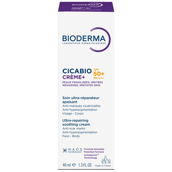 Bioderma Cicabio SPF 50+ Soothing Repairing Care 40ml