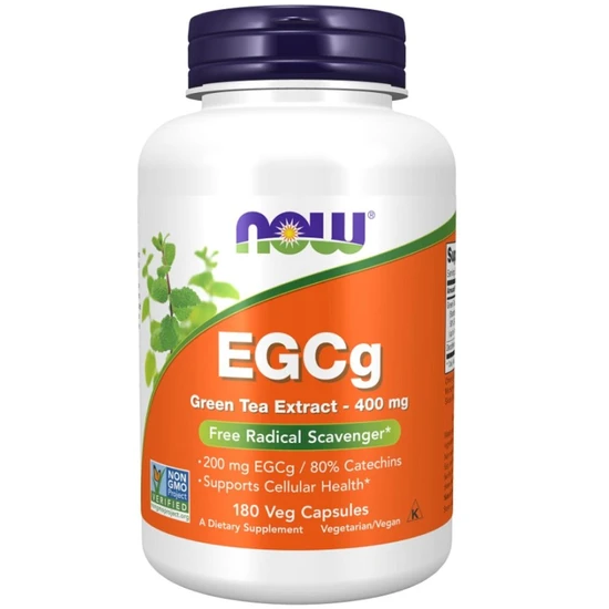 NOW Foods EGCg Green Tea Extract 400mg Capsules 180 Capsules