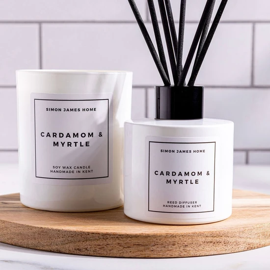 Simon James Home Cardamom & Myrtle Reed Diffuser