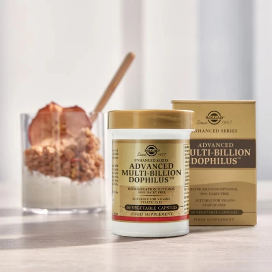 Solgar Advanced Multi-Billion Dophilus Vegicaps 60 Vegicaps