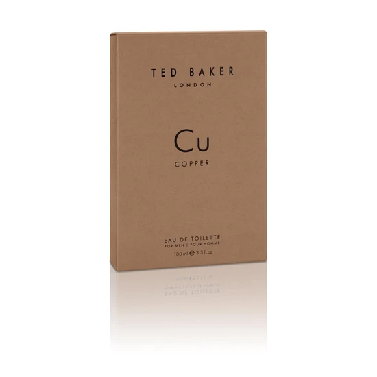 Ted Baker Tonics Cu Copper Eau De Toilette For Him 100ml