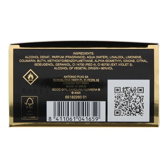 Carolina Herrera Very Good Girl Eau De Parfum 30ml