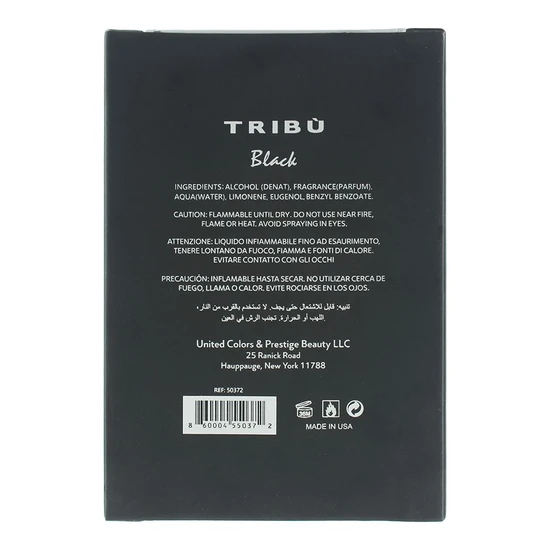 United Colors Of Benetton Tribu Black Eau De Parfum 100ml