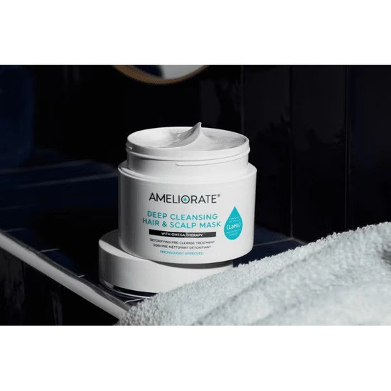 AMELIORATE Deep Cleansing Hair & Scalp Mask With Omega Therapy 225ml