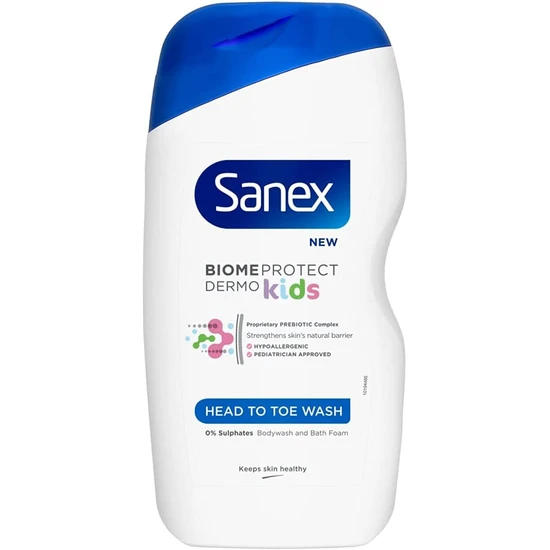Sanex BiomeProtect Kids Head To Toe Wash 450ml