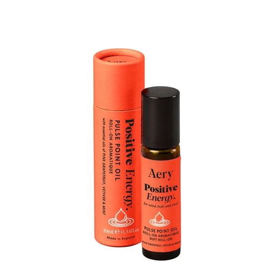 Aery Living Aromatherapy Positive Energy Pulse Point Roll On 10ml