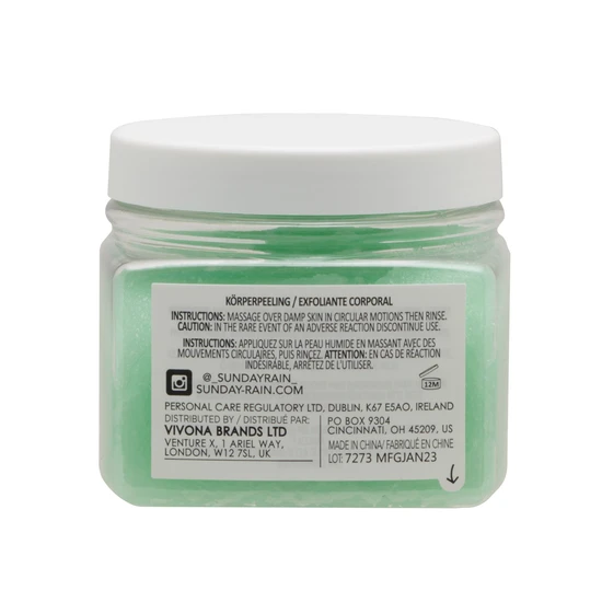 Sunday Rain Aloe Vera & Sweet Mint Polishing Body Scrub 450ml