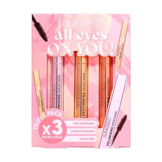 Sunkissed Eyes On You Gift Set Lash Serum + Las Primer + Lash Curling