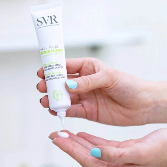 SVR Sebiaclear Mat+Pores Sebum-Regulating Face Fluid 40ml