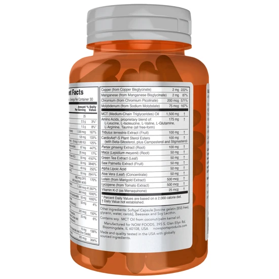 NOW Foods Men's Active Sports Multi 90 Softgels