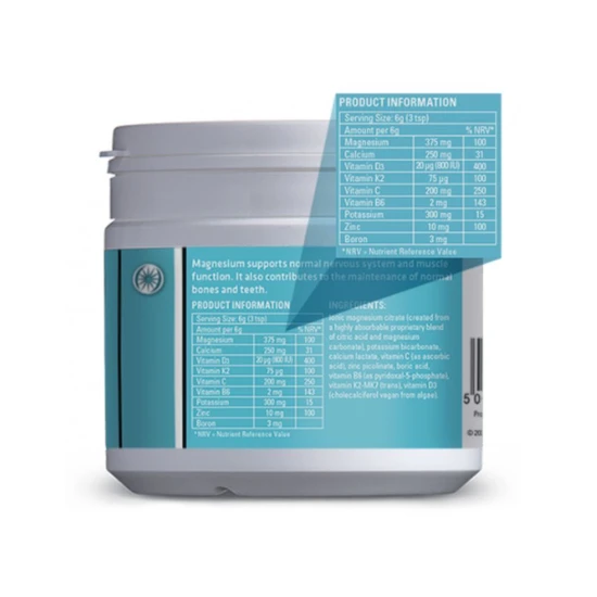 Mag365 Magnesium Plus Calcium Powder 210g
