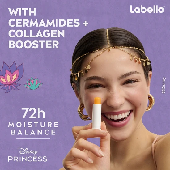 Labello Disney Princess Jasmine Mango Shine Lip Balm 4.8g
