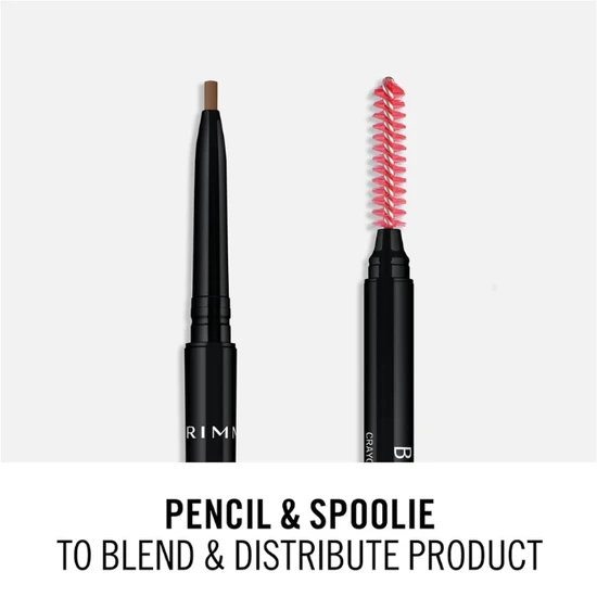 Rimmel Brow Pro Micro Ultra-Fine Precision Pencil 002 Soft Brown