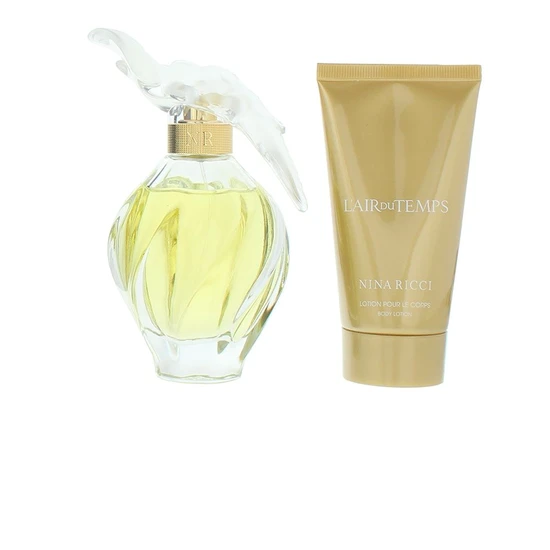 Nina Ricci L'air Du Temps Eau De Toilette Gift Set 100ml Eau De Toilette + 75ml Body Lotion