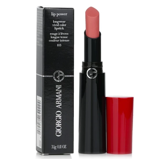 Giorgio Armani Lip Power Longwear Vivid Colour Lipstick 103 Androgino