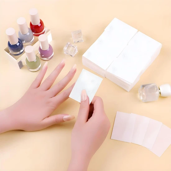 Silcare Lint Free Cotton Nail Pads x50