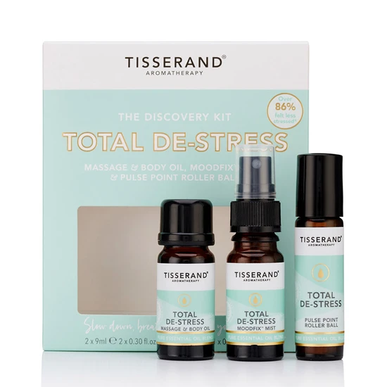 Tisserand Aromatherapy Aromatherapy Total De-Stress Discovery Kit