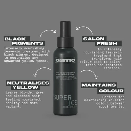 Osmo Super Ice Icey Blonde Toning Spray 100ml