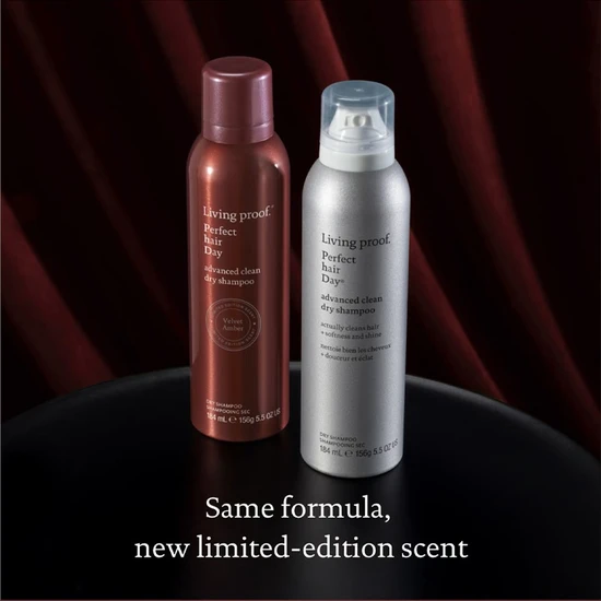 Living Proof Perfect Hair Day Advanced Clean Dry Shampoo Limited Edition Velvet Amber 198ml
