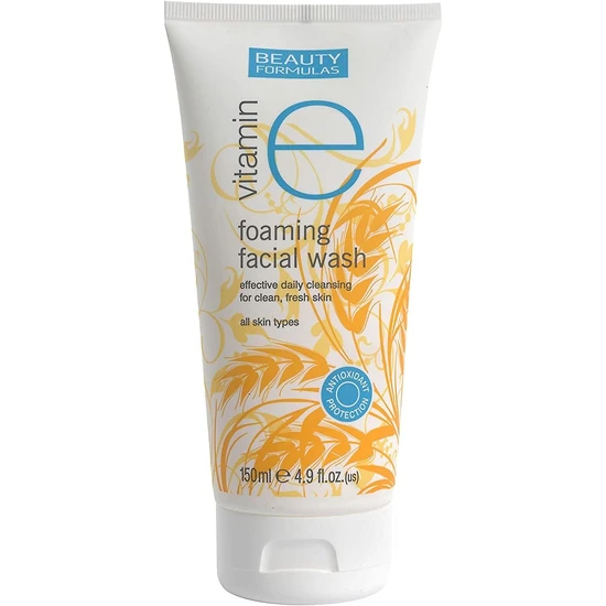 Beauty Formulas Vitamin E Foaming Facial Wash 150ml
