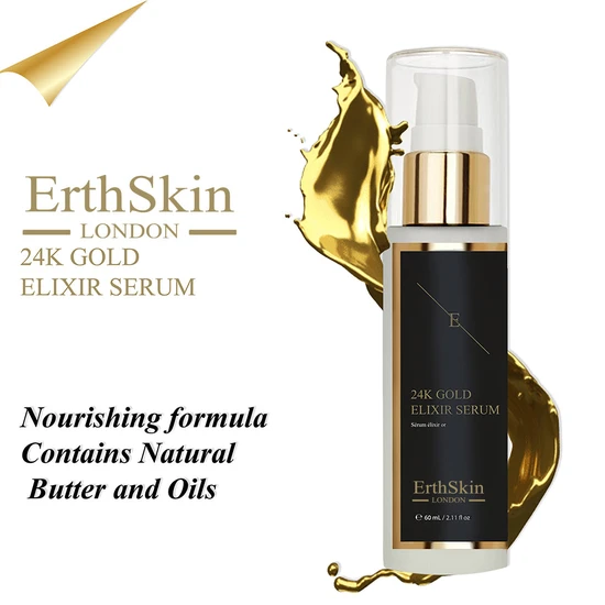 Erth Skin London 24k Gold Anti-Wrinkle Retinol Skin Care Set