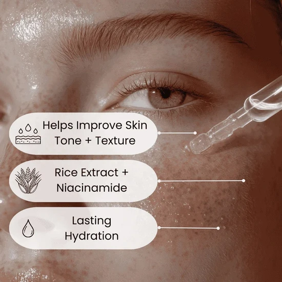 Face Facts Rice Extract Balancing Rice Serum 30ml