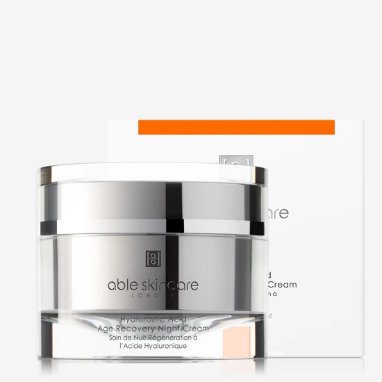 Able Hyaluronic Acid Age Recovery Night Cream 50ml - Tube