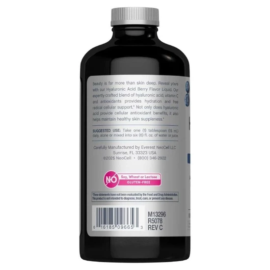 NeoCell Hyaluronic Acid Liquid Blueberry
